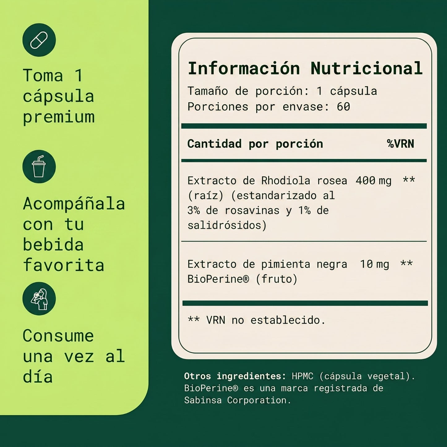 Rhodiola Rosea – Adaptógeno Natural Fabricado en ES